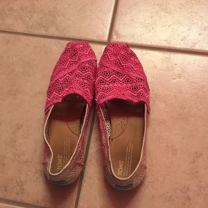 Pink ombré Toms